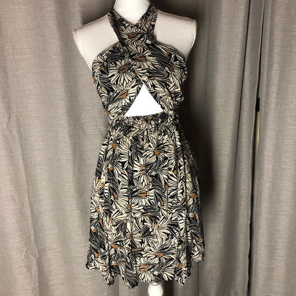 Free People Convertible Sunflower Dress Medium - Picture 4 of 8
